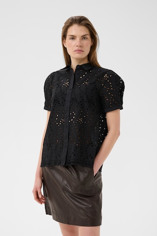 InWear Bluse 'CaithIW' in Schwarz: Vorderseite