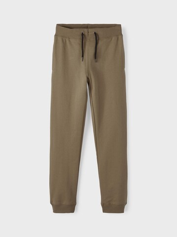 NAME IT - Tapered Pantalón en verde