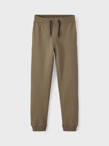 NAME IT Tapered Pants in Green