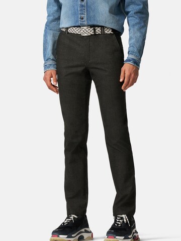 Regular Pantalon chino 'Bonn' MEYER en gris : devant