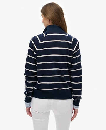 Sweat-shirt 'Athletic Essentials' Superdry en bleu