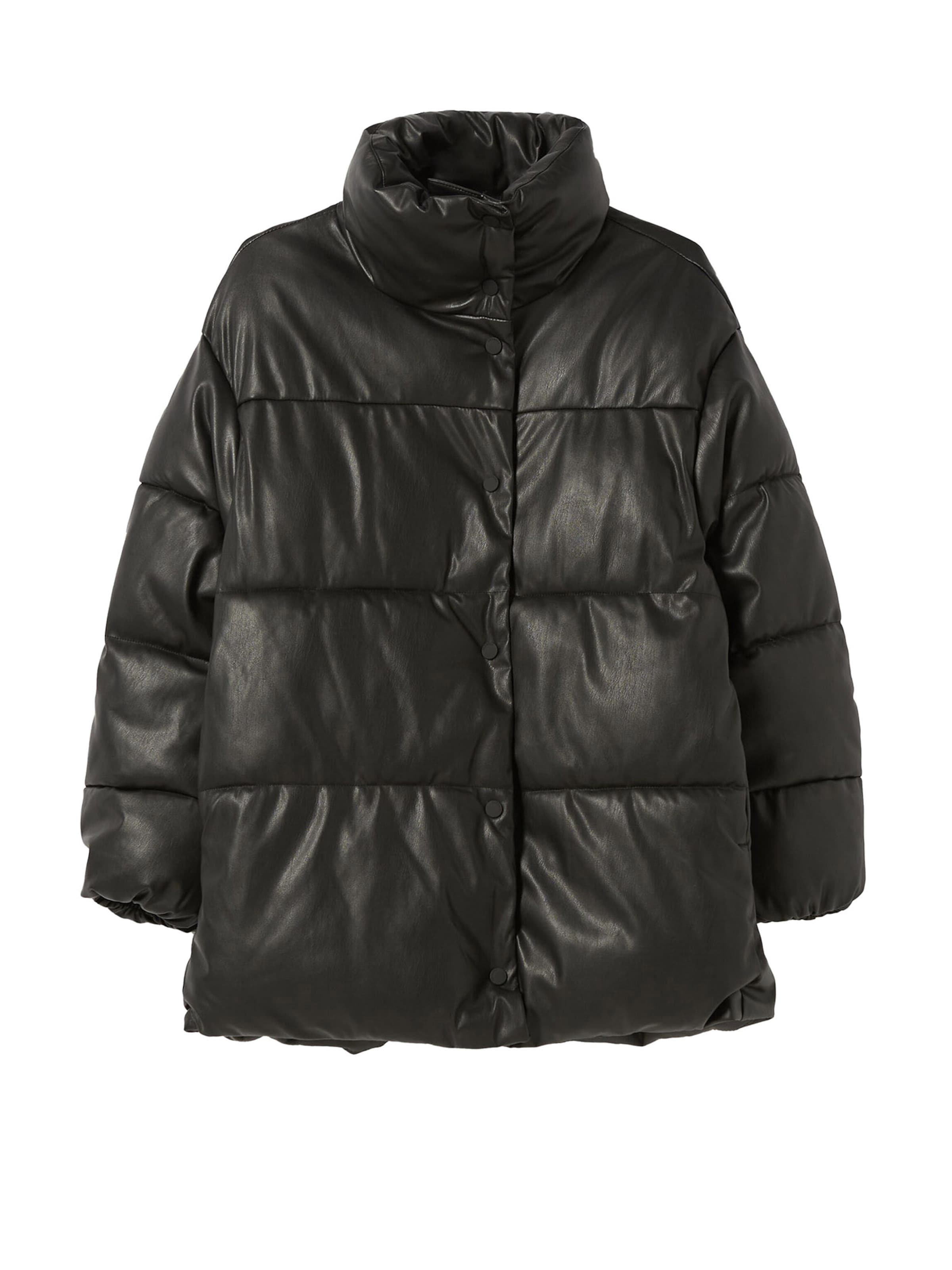 Bershka Zimná bunda - čierna, Produkt