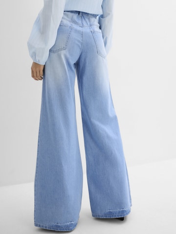 bonprix Loosefit Jeans in Blauw
