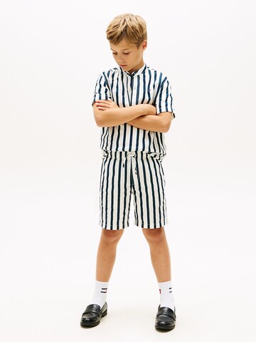 TOMMY HILFIGER Loosefit Broek in Blauw
