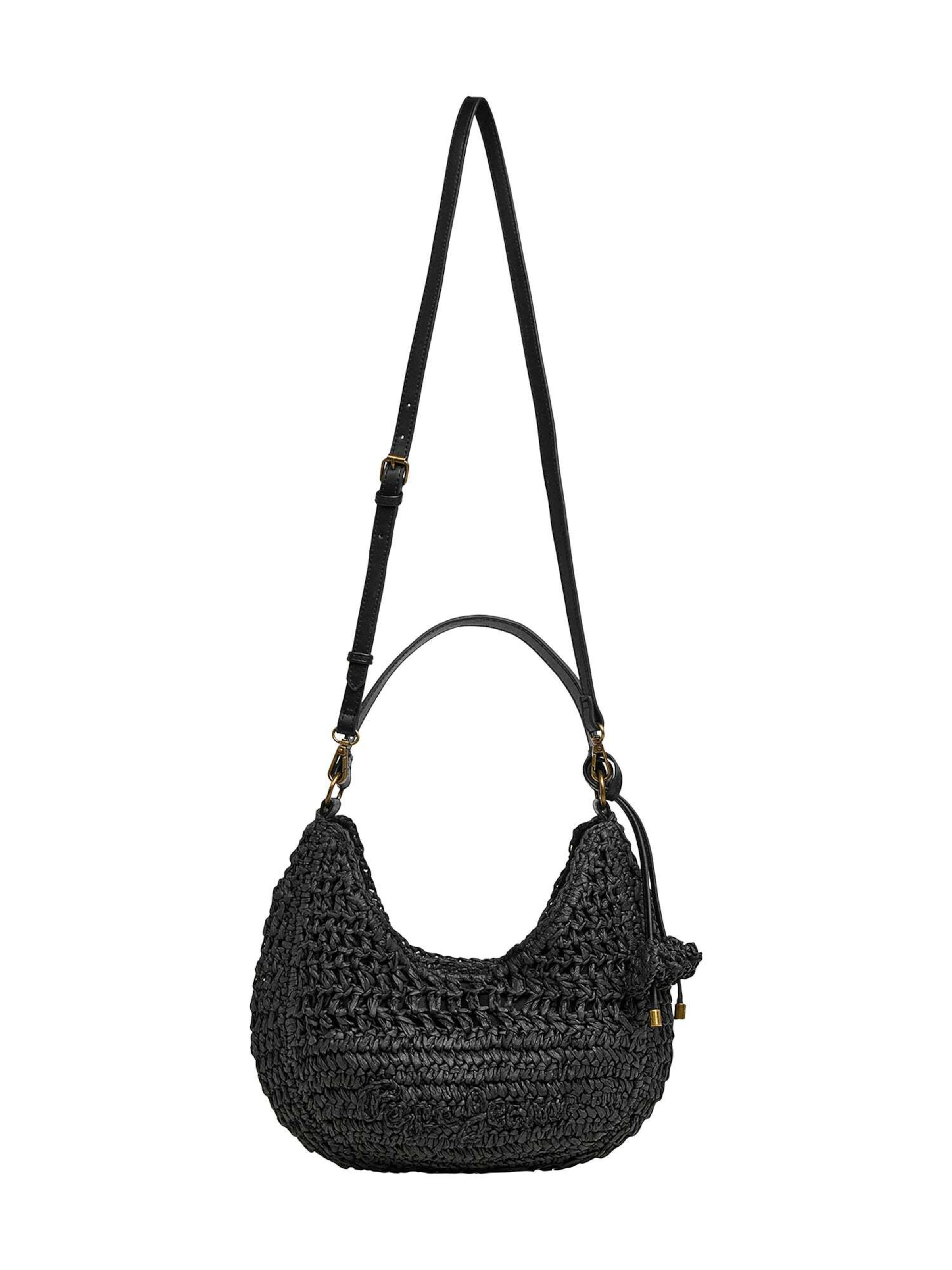 Pepe Jeans Schultertasche 'Ziggy Balm' in Schwarz