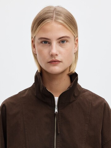 SELECTED Between-season jacket in Brown