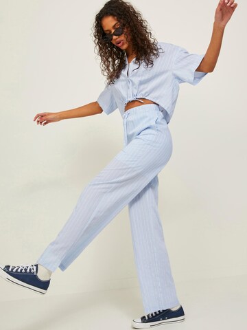 JJXX جينز واسع سراويل 'Lea' بلون أزرق