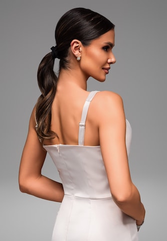 Ombre Avondjurk in Beige