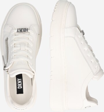 DKNY Platform trainers 'Matti' in White