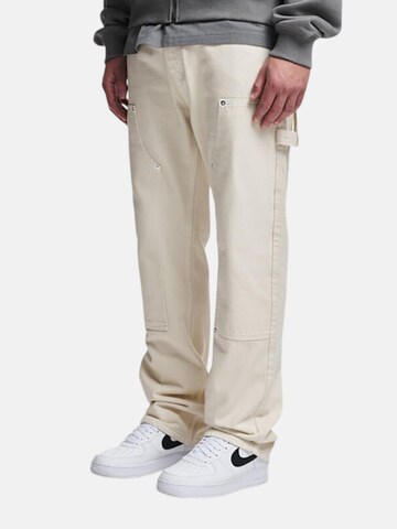 2Y Studios Regular Jeans 'Carpenter'‌‌‌ in Beige: Vorderseite