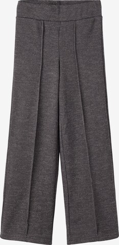 Wide Leg Pantalon 'Nilea' NAME IT en gris : devant