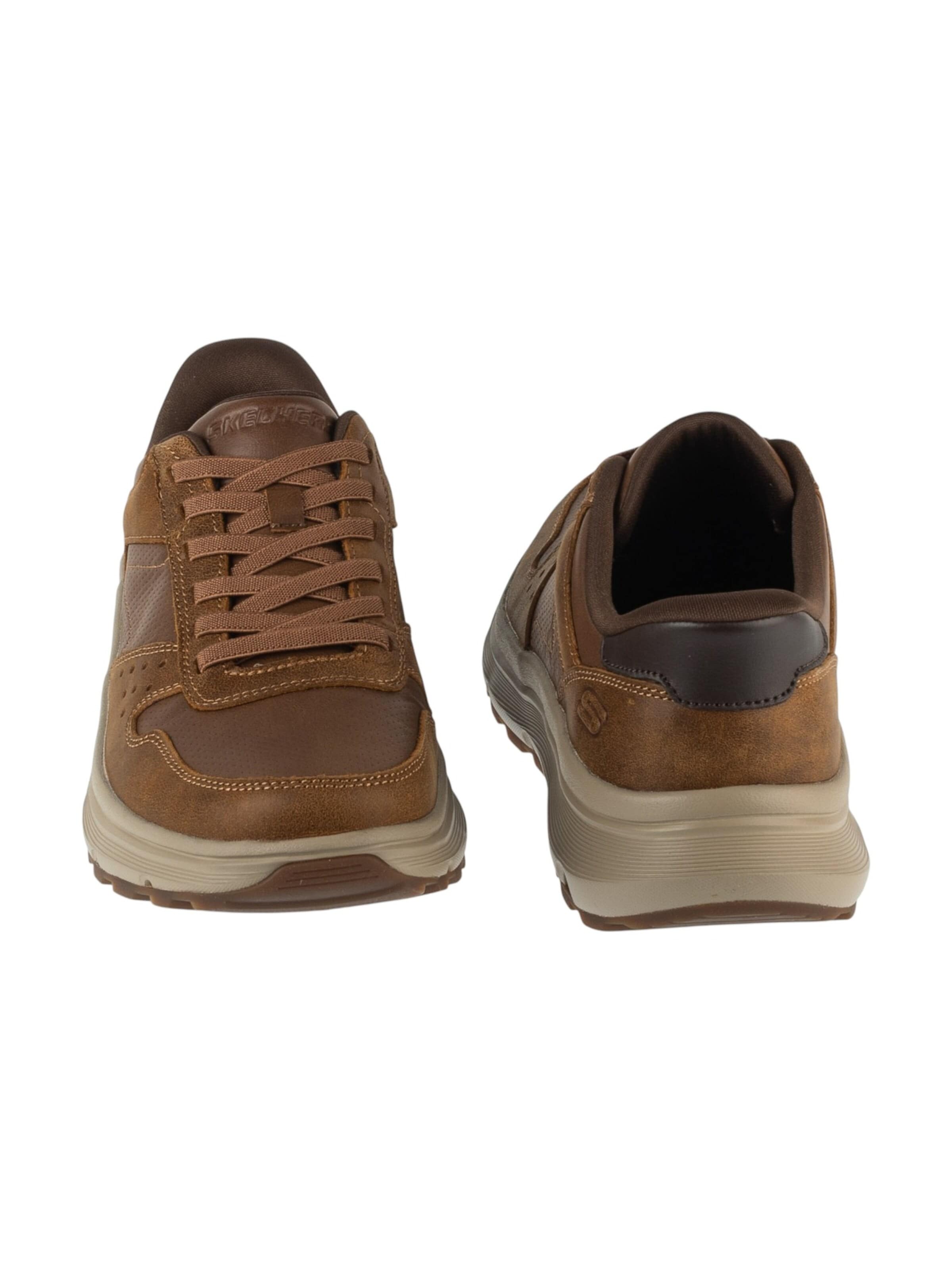 SKECHERS Sportlicher Schnürschuh 'Skechers Slip-Ins: Garza Ultra - Tyrell'‌‌‌‌‌‌‌ in Braun