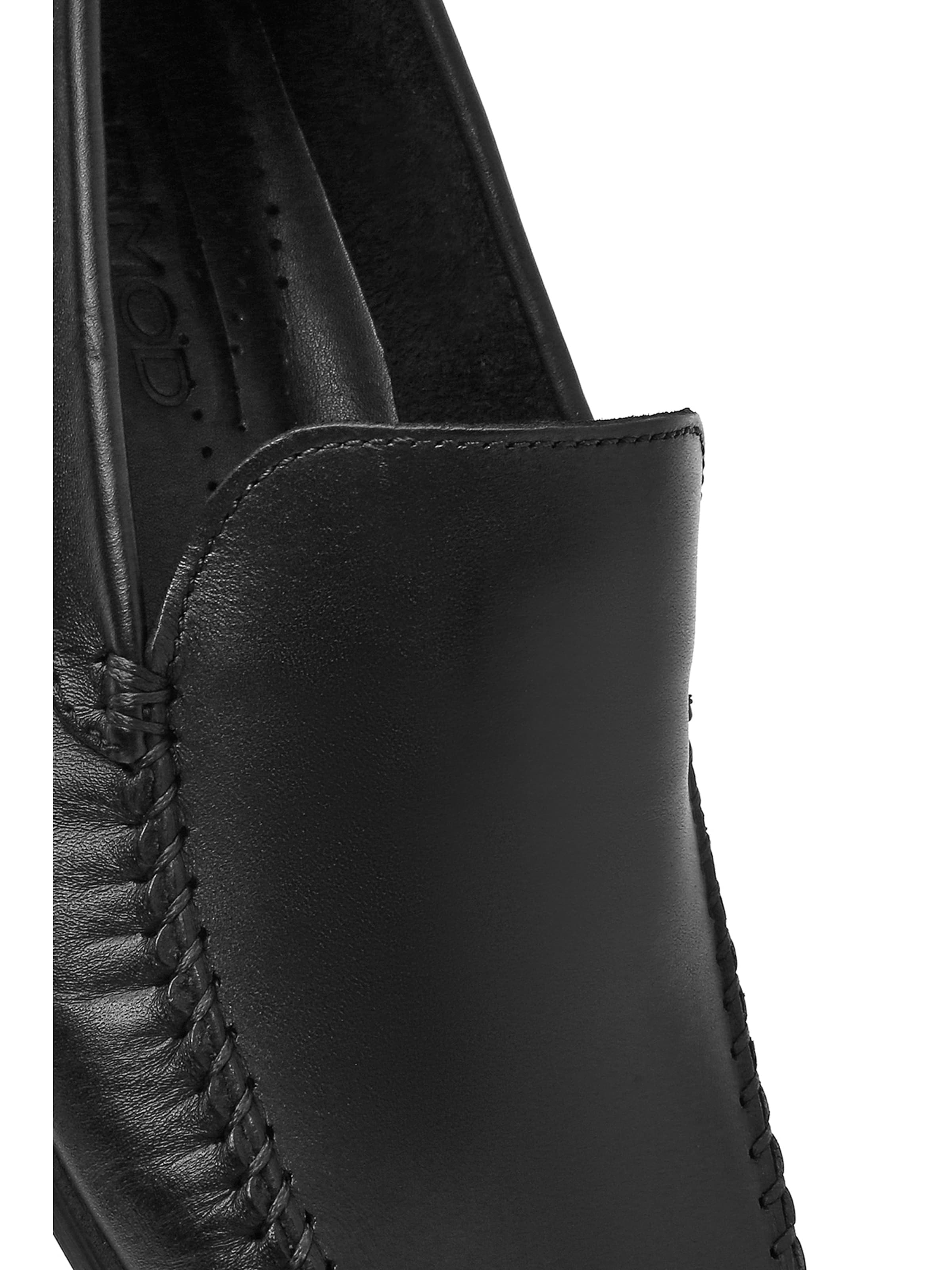 Derimod Slipper in Schwarz