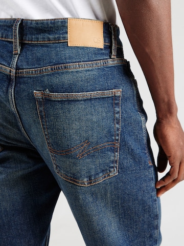 Regular Jean QS en bleu