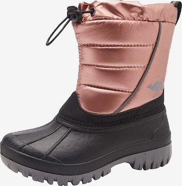 KangaROOS Snowboots 'Ben' i pink: forside
