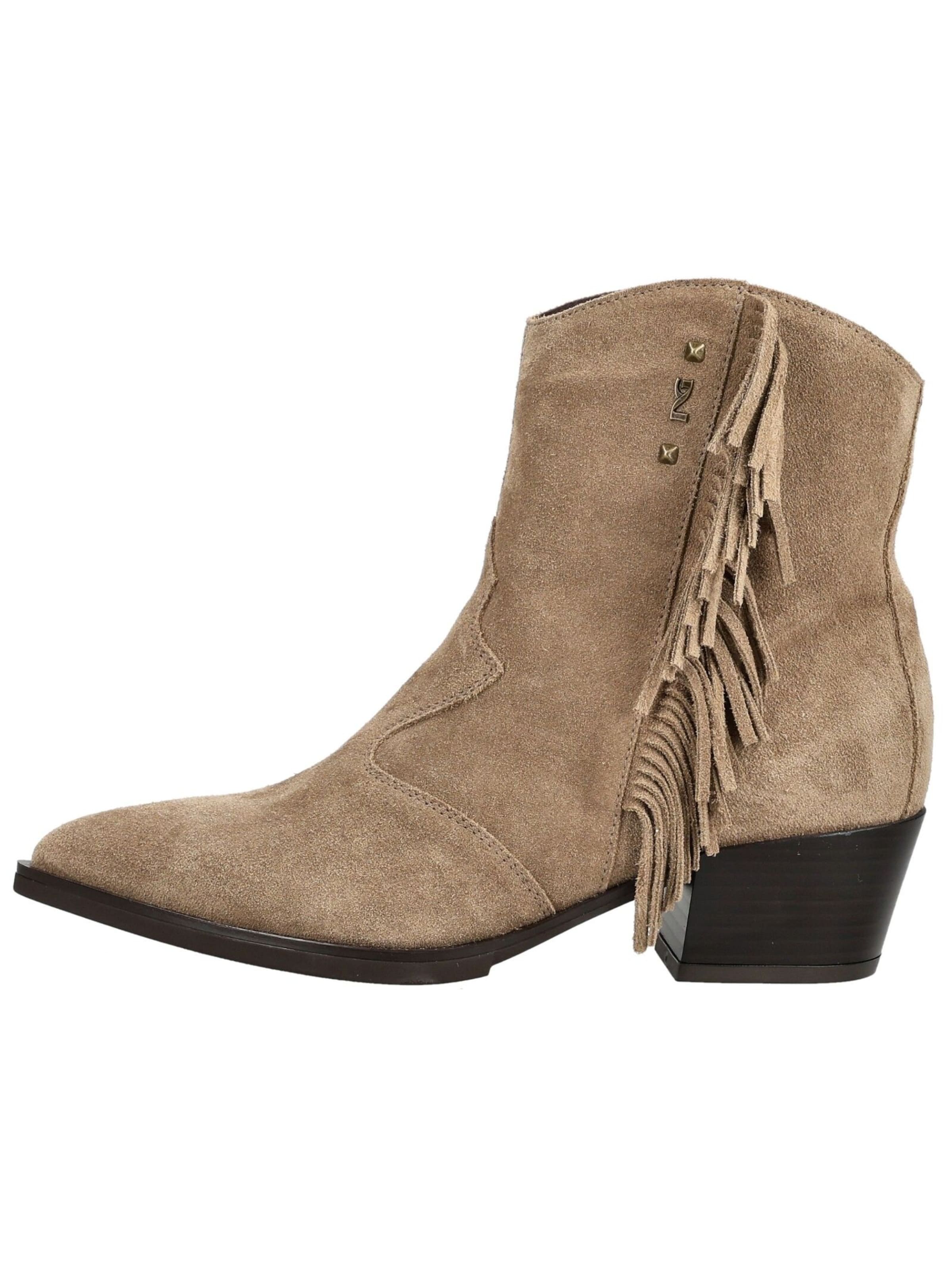 Bottines Nero Giardini en beige