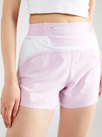 PUMA Regularen Športne hlače 'RUN ULTRAWEAVE VELOCITY 4' | roza barva