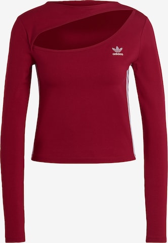 ADIDAS ORIGINALS - Camisa 'Centre Stage' em vermelho: frente