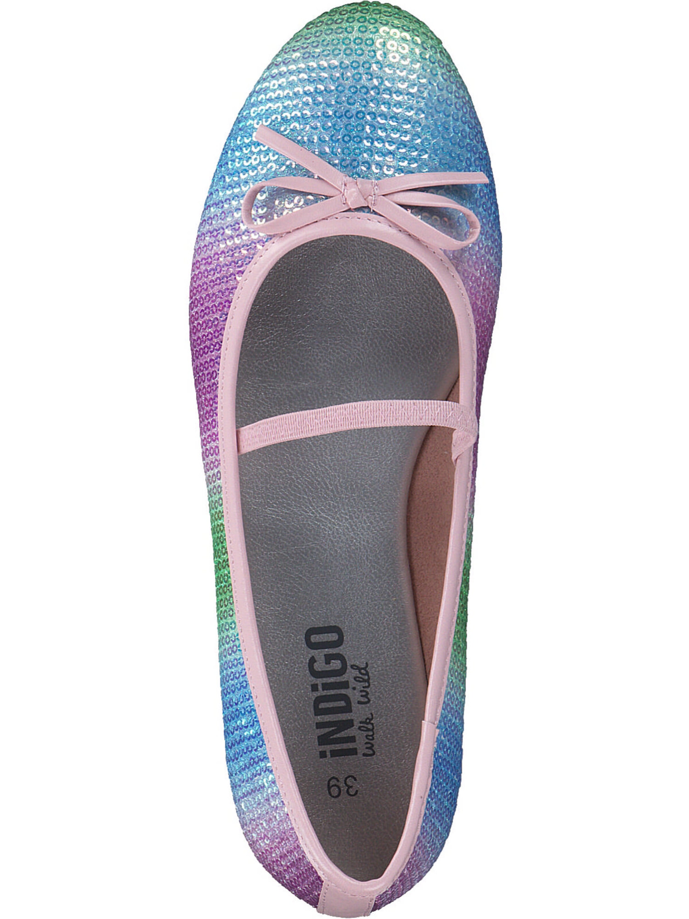 INDIGO Ballet Flats in Mixed colors