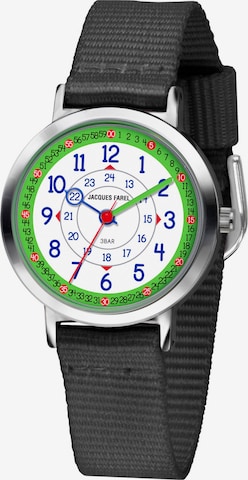 Jacques Farel Watch in Black: front