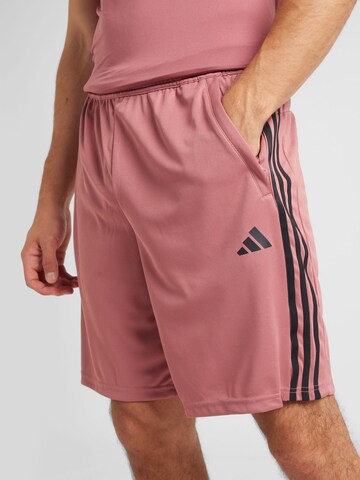 ADIDAS PERFORMANCE Обычный Спортивные штаны 'Essentials' в Красный
