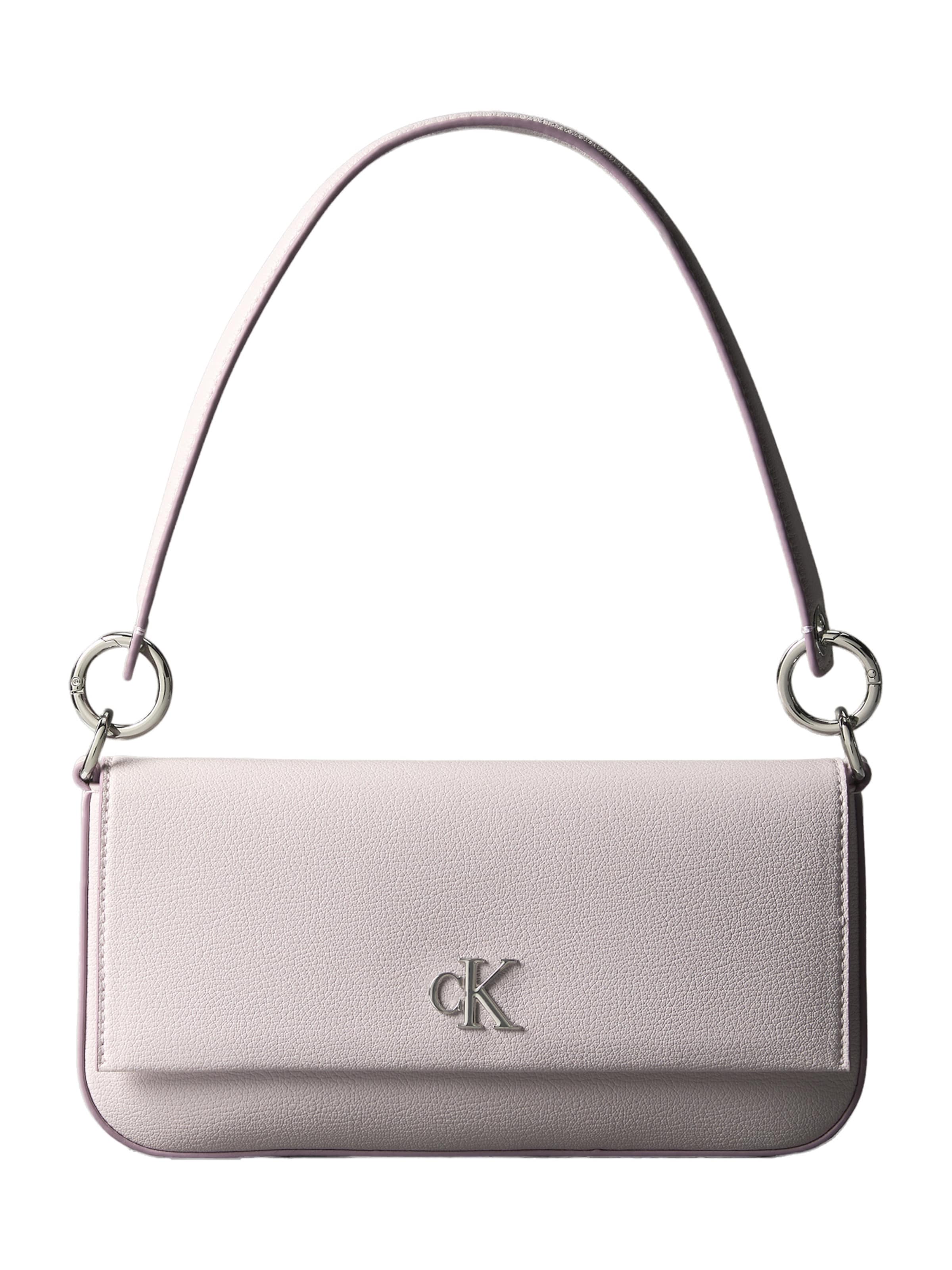 lillā Calvin Klein Pleca soma: no priekšpuses