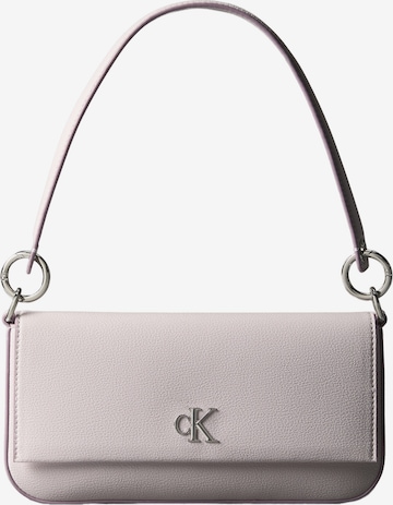 Sac bandoulière Calvin Klein Jeans en violet : devant