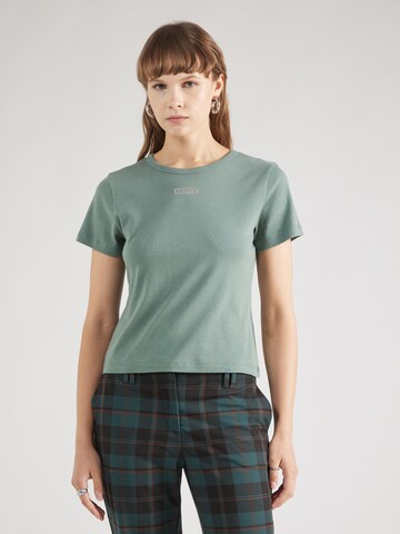 LEVI'S ®Majica 'Graphic Rickie Tee' - zelena boja: prednji dio