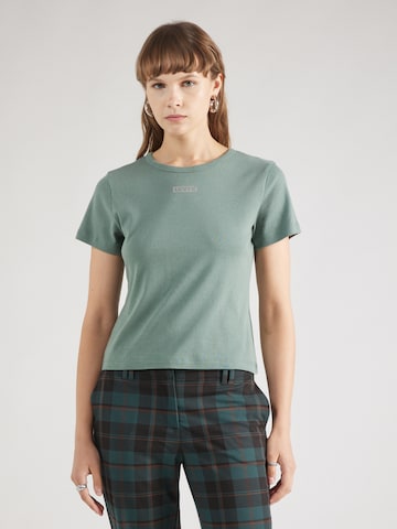 LEVI'S ® Tričko 'Graphic Rickie Tee' – zelená: přední strana