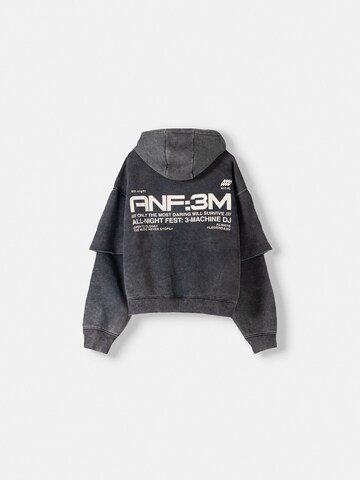 Bershka Sweatshirt in Grau