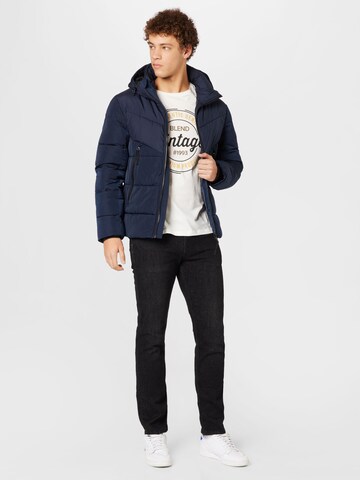 TOM TAILOR DENIM Between-Season Jacket in Blue