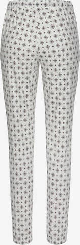 s.Oliver Панталон пижама в бяло