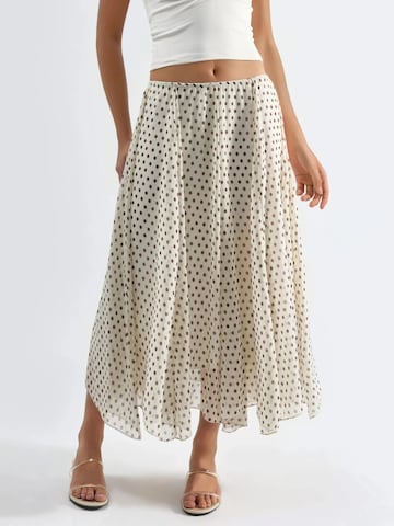 Busem - Saia em branco: frente