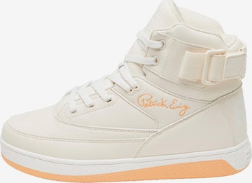 Sneaker alta 'Rebound' di Ewing in beige: frontale