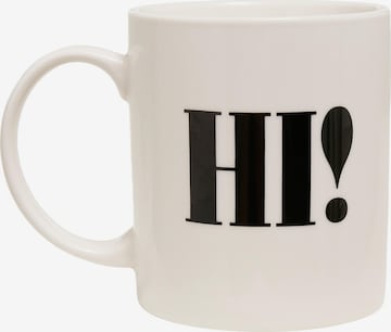 Tazza 'Hi Bye' di Mister Tee in bianco: frontale