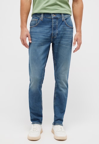 MUSTANG Tapered Jeans in Blue: front