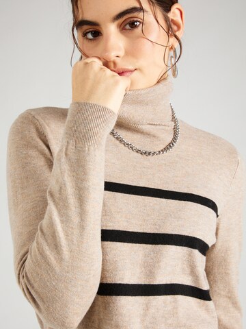 VILA Sweater 'VIKERRY' in Beige