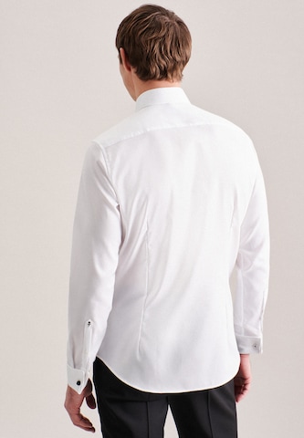 Coupe regular Chemise business SEIDENSTICKER en blanc