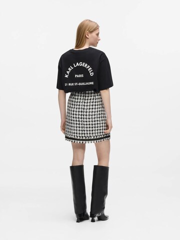 Karl Lagerfeld Rock in Schwarz