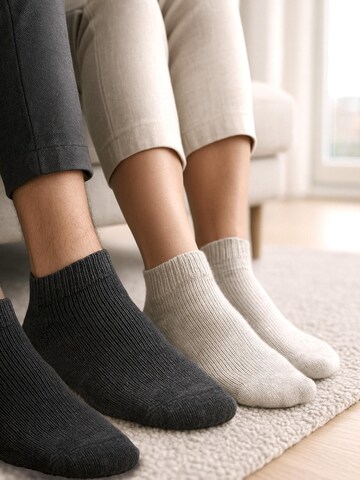 HomeOfSocks Socks 'HOS8018' in Beige: front