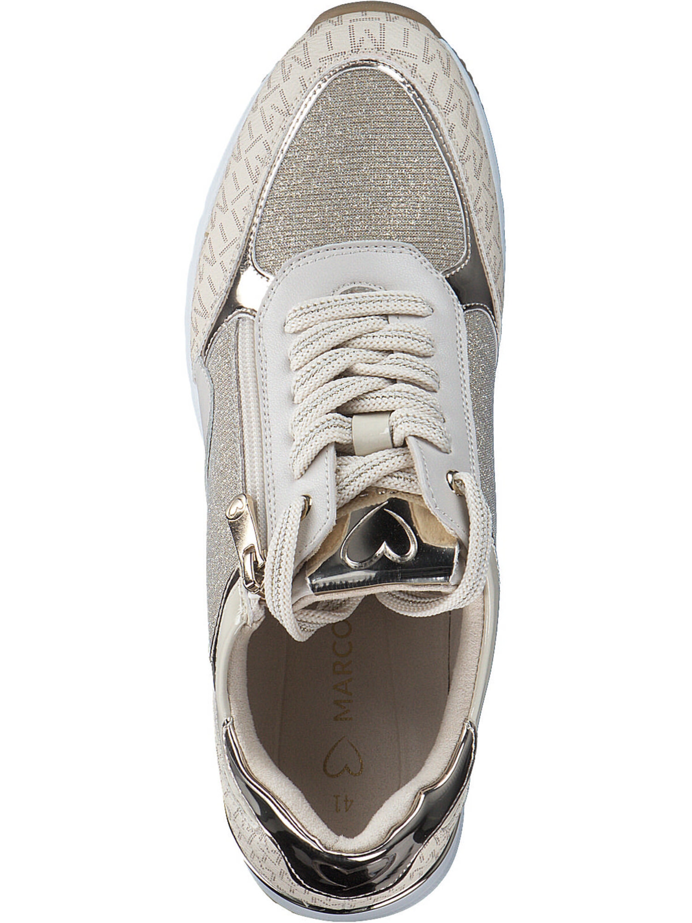 Baskets basses '23723' MARCO TOZZI en or