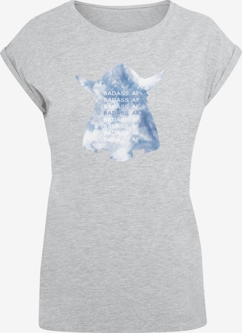 T-shirt 'Wickie und die starken Männer' F4NT4STIC en gris : devant