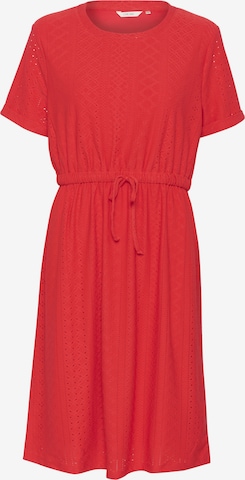 Robe 'Mianna' Cream en rouge : devant