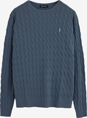 Polo Club Pullover 'Rigby Go' in Blau: Vorderseite