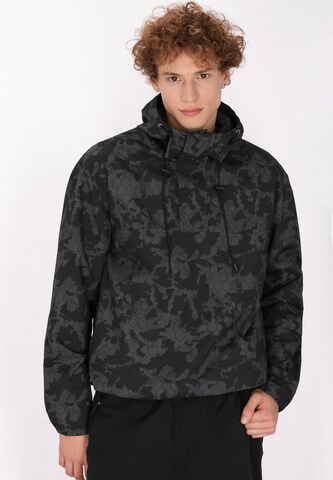 Mo ATHLSR Between-Season Jacket in Grey: front
