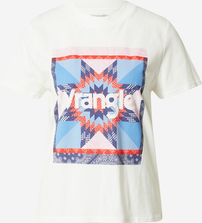 WRANGLER T-Shirt in mischfarben / offwhite, Produktansicht