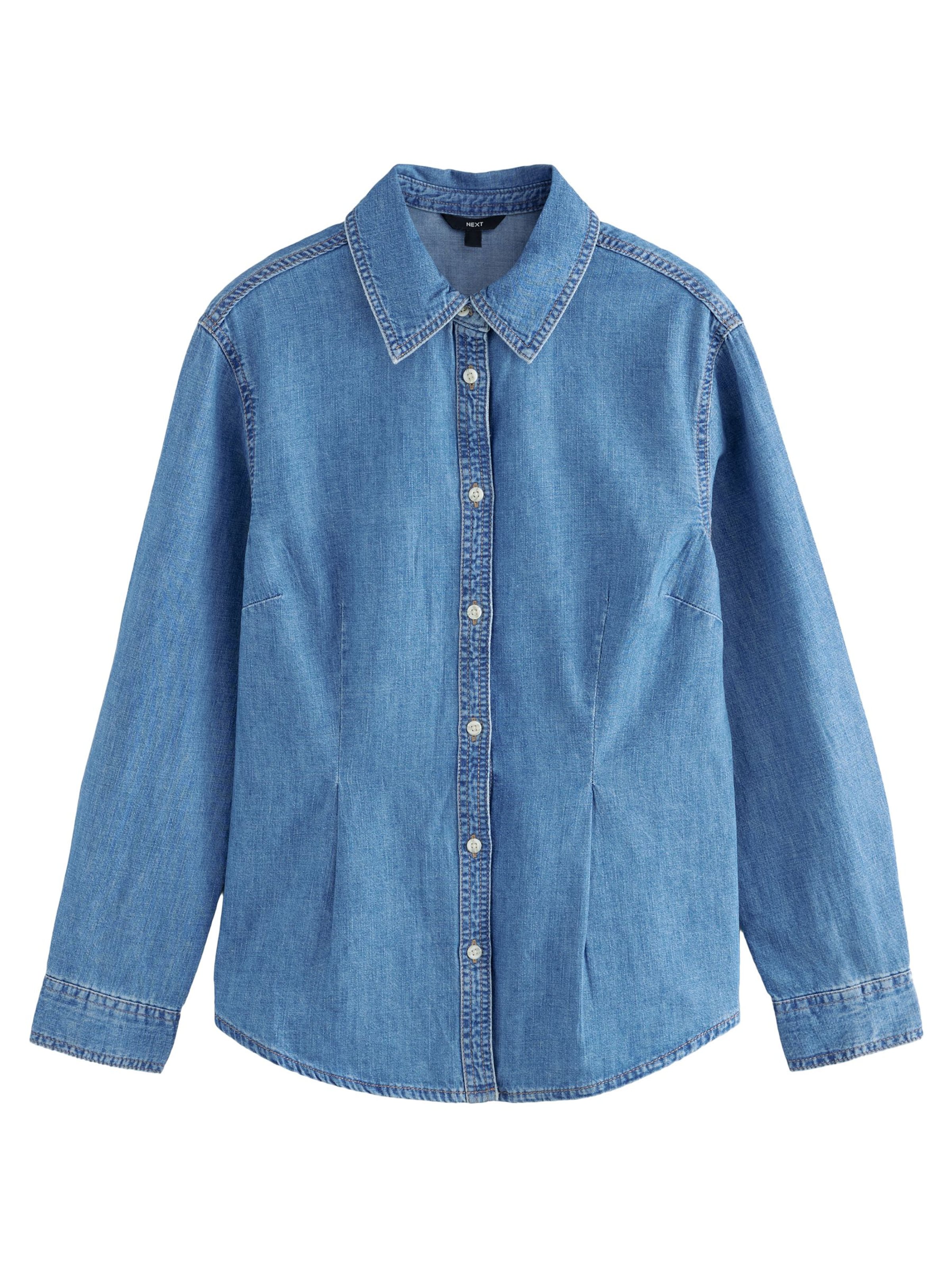 zils Next Blūze: no priekšpuses