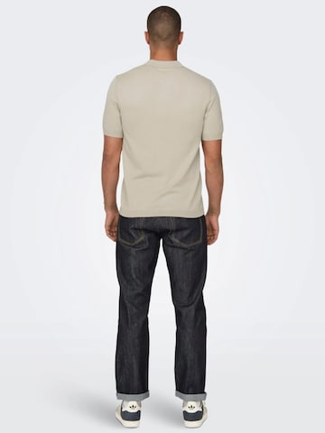 Pull-over Only & Sons en beige