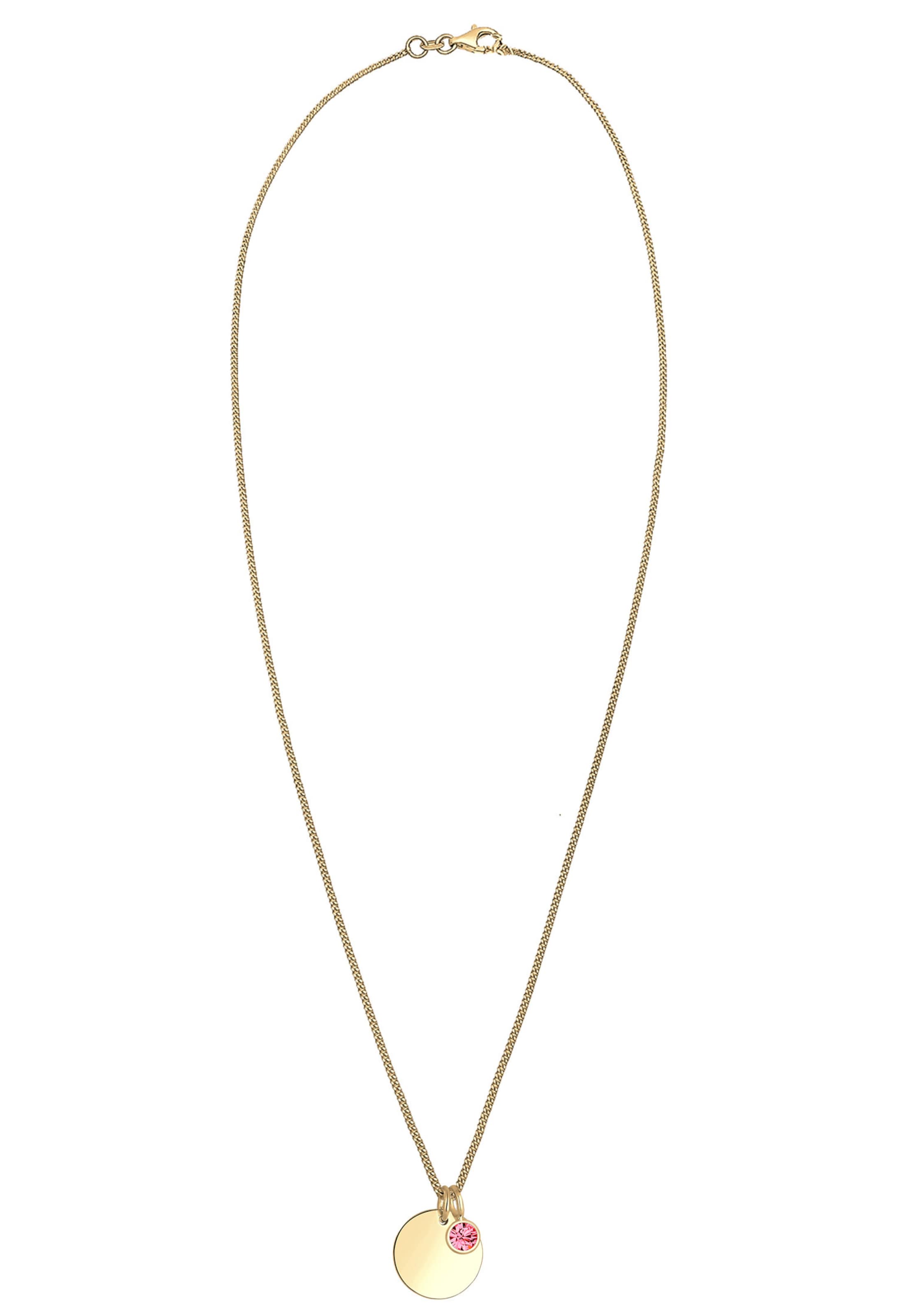 ELLI Necklace 'Geburtsstein' in Gold