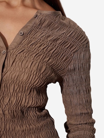 Camicia da donna 'Blusen' di Dilvin in marrone
